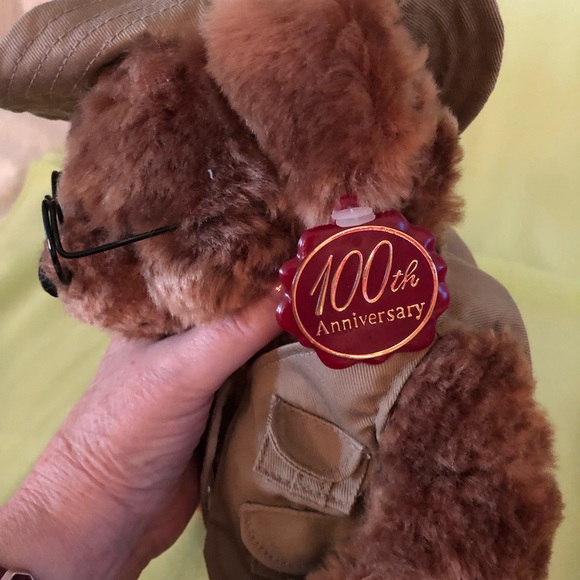 DanDee Teddy Roughrider 100th Anniversary Special Addition Bear 13” tall… - Picture 4 of 12